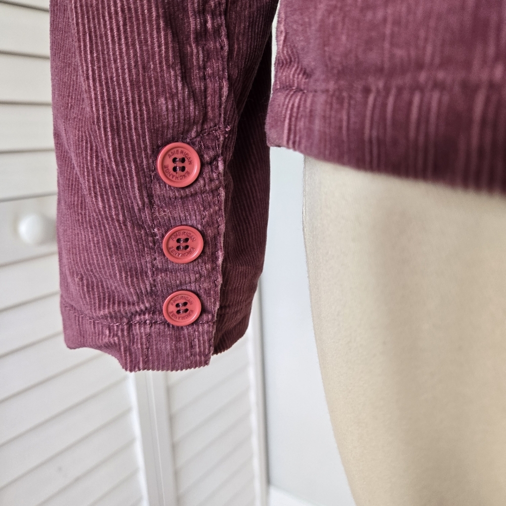 American Exchange Mauve Corduroy Blazer - Picture 5 of 8